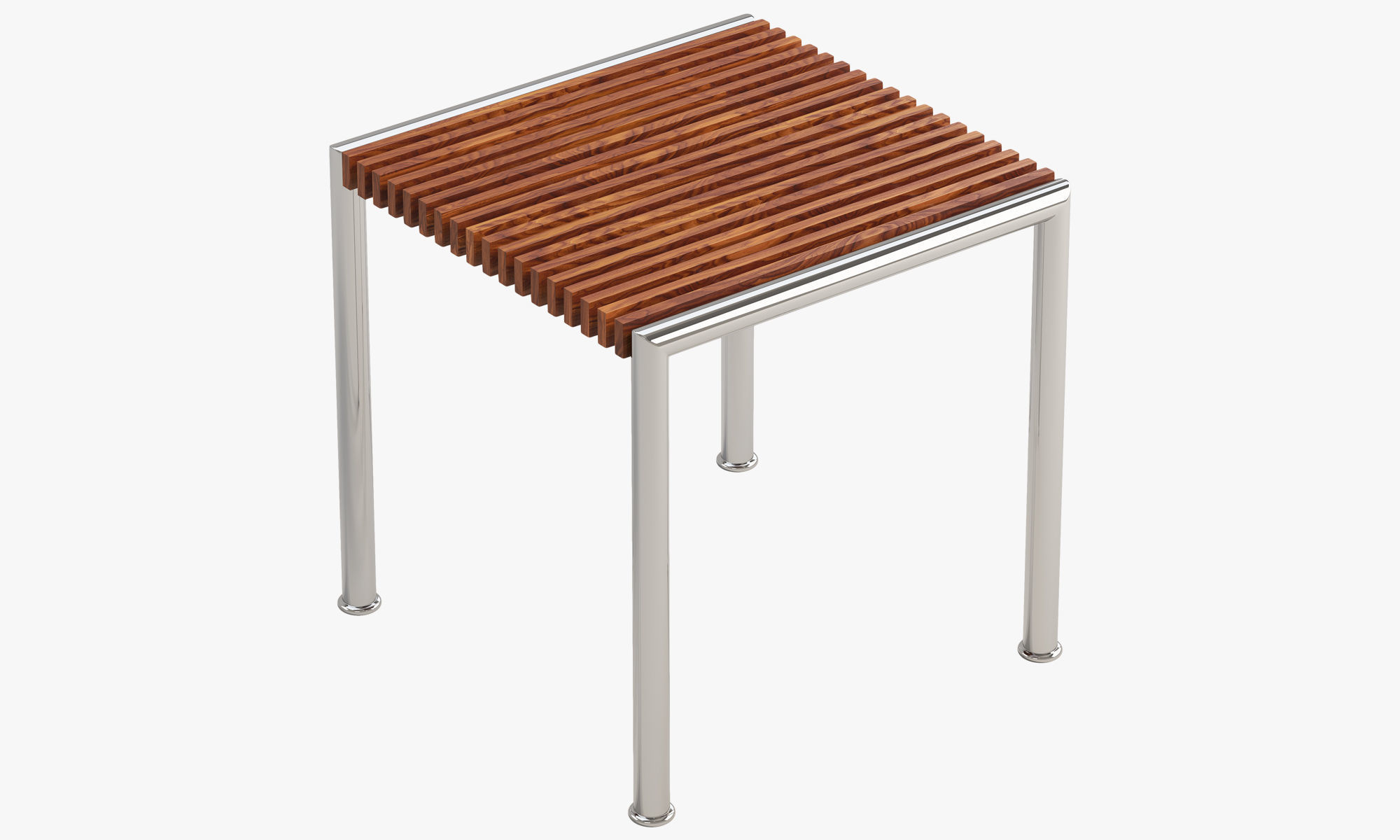 Beltempo Tropical lounge Square Side Table 3D model_7