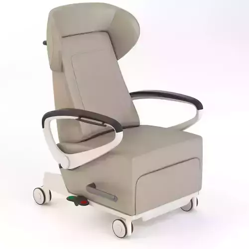Nemschoff Ava Recliner Healthcare Chair With Pivoting Arms 3D model