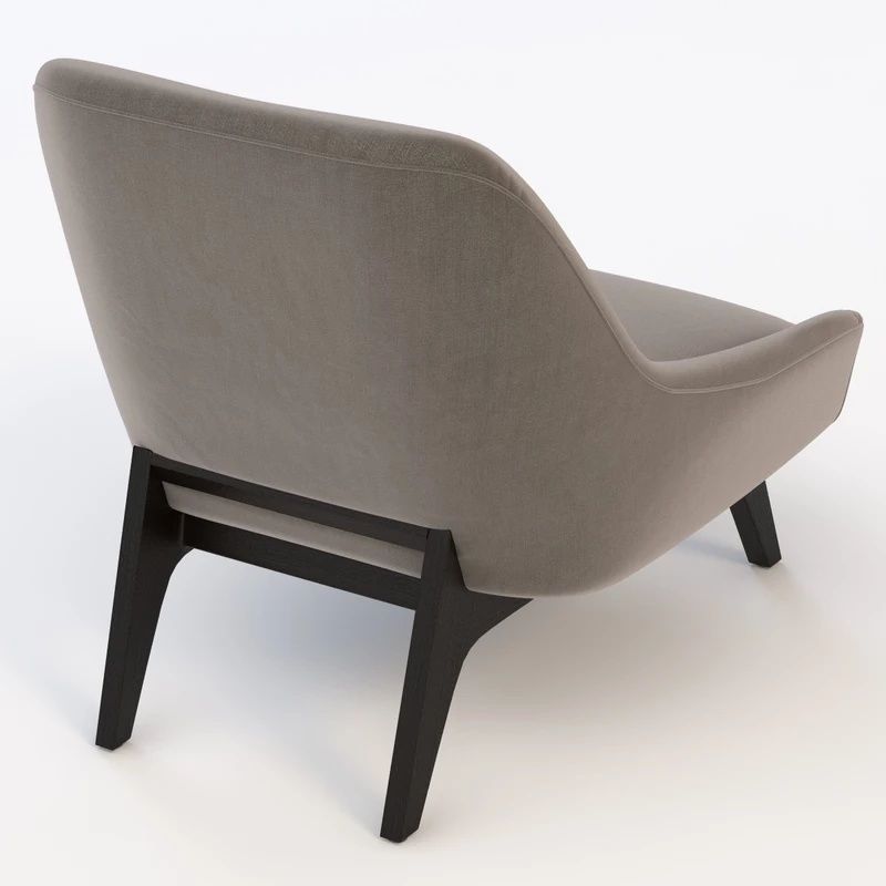 Nate Armchair 3D model_3