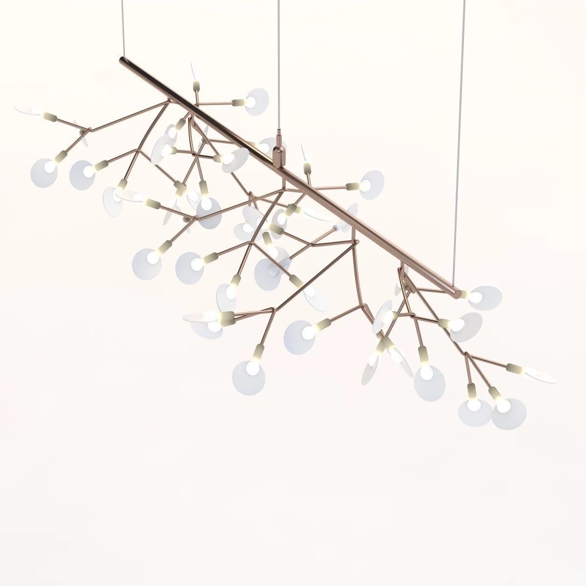Moooi Heracleum Endless Suspension Lamp 3D model_5