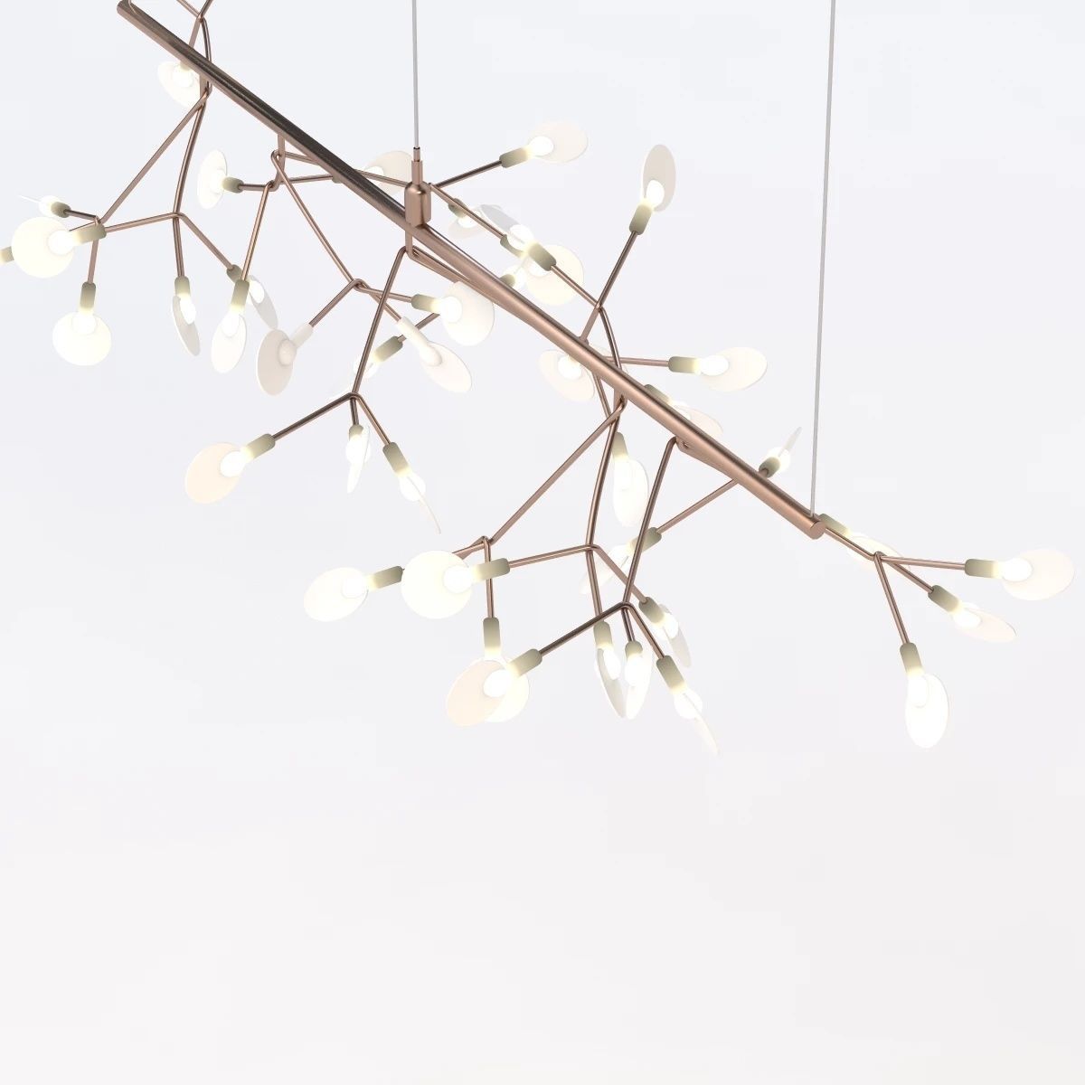 Moooi Heracleum Endless Suspension Lamp 3D model_3