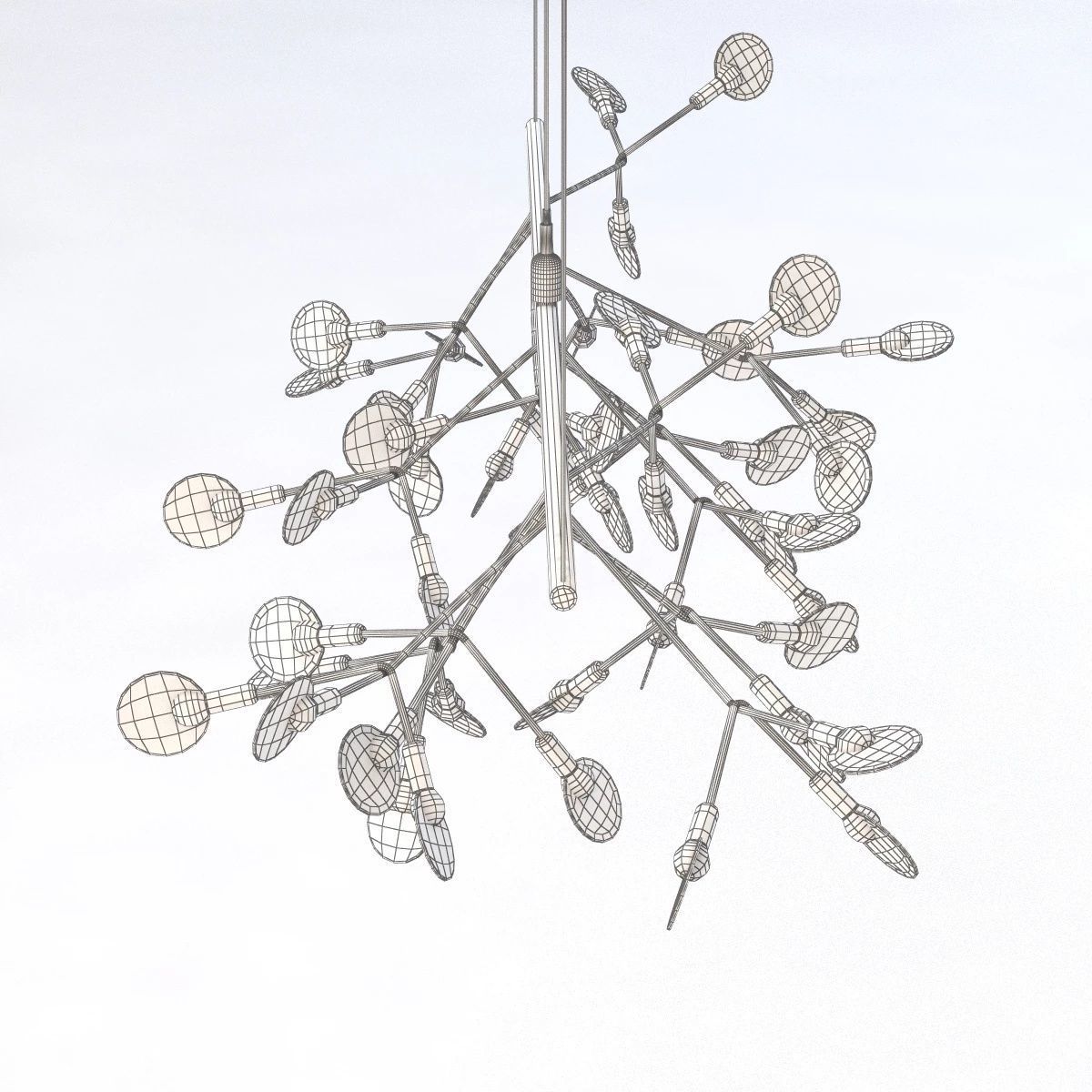 Moooi Heracleum Endless Suspension Lamp 3D model_9