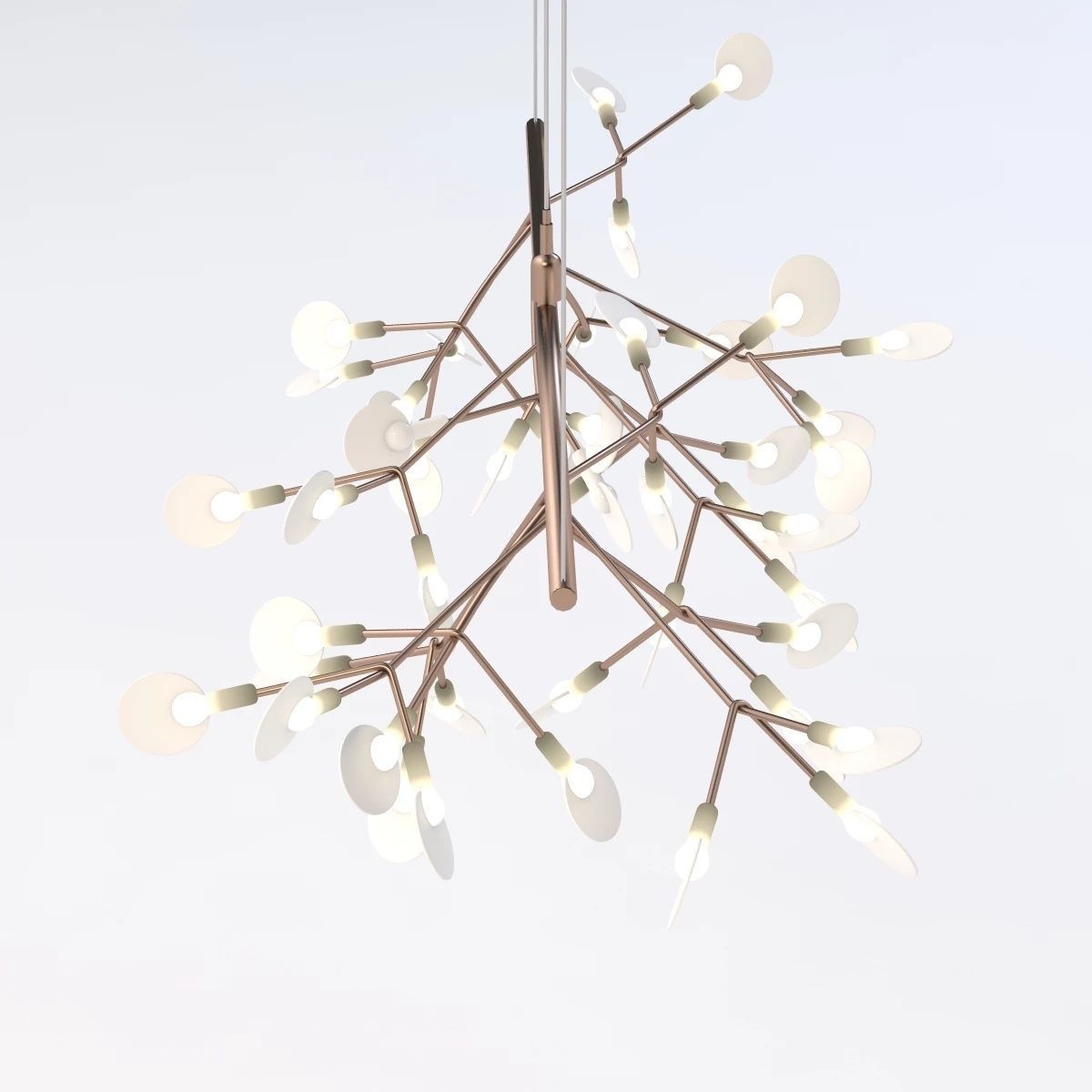 Moooi Heracleum Endless Suspension Lamp 3D model_2