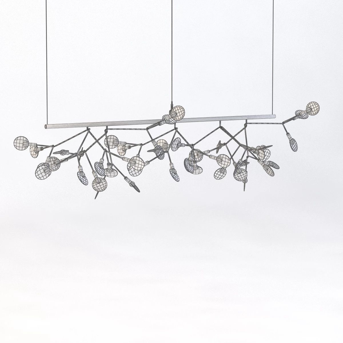 Moooi Heracleum Endless Suspension Lamp 3D model_8