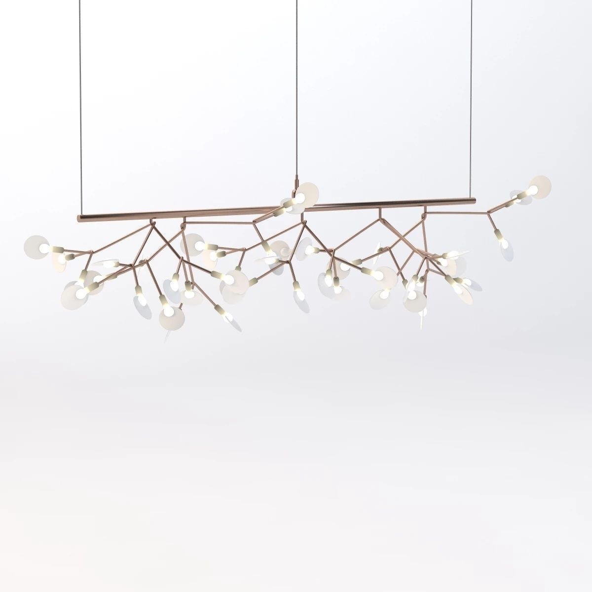 Moooi Heracleum Endless Suspension Lamp 3D model_1