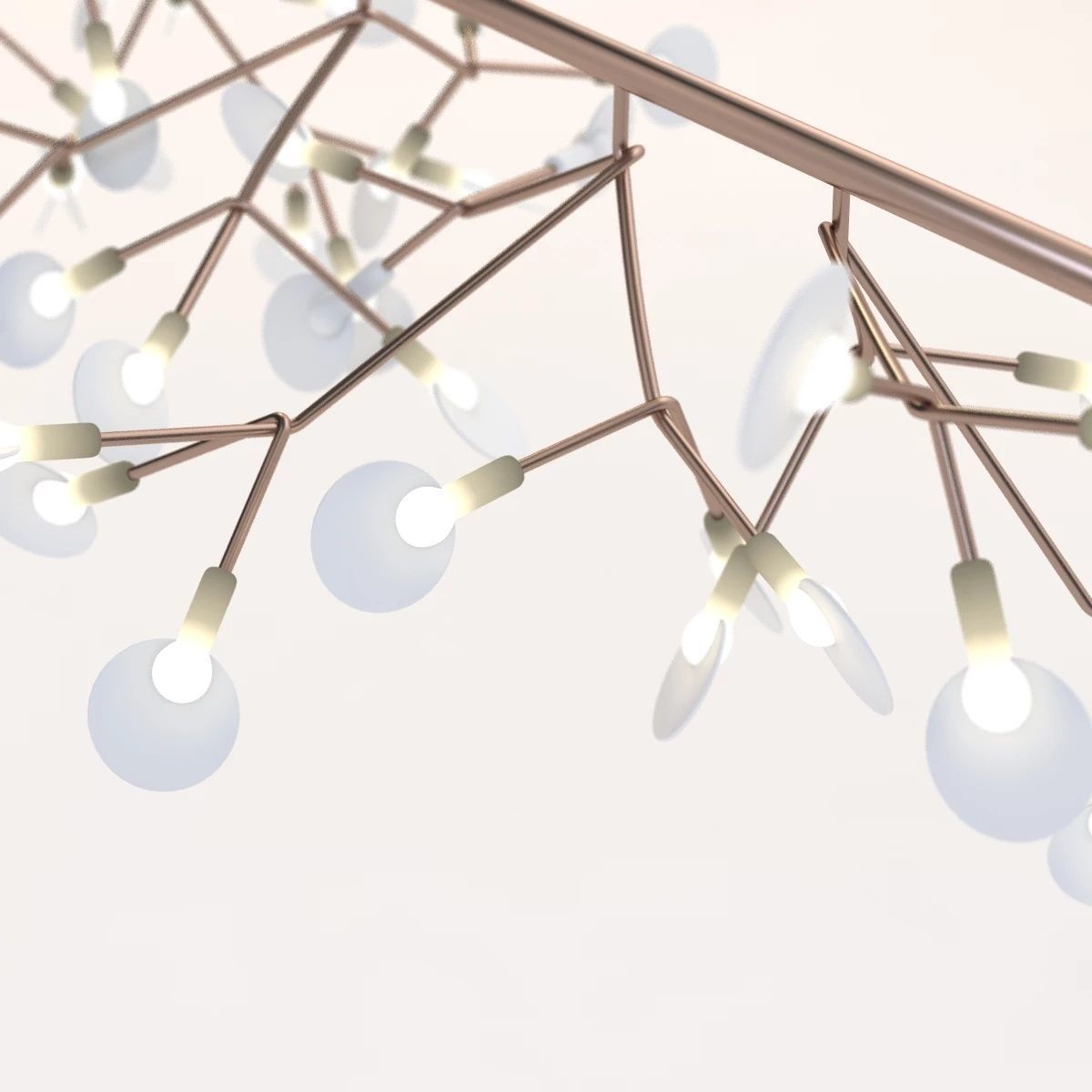 Moooi Heracleum Endless Suspension Lamp 3D model_4