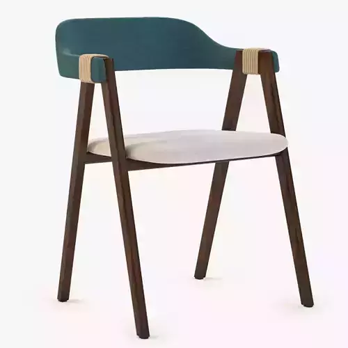 Mathilda Chair By Moroso 3D model