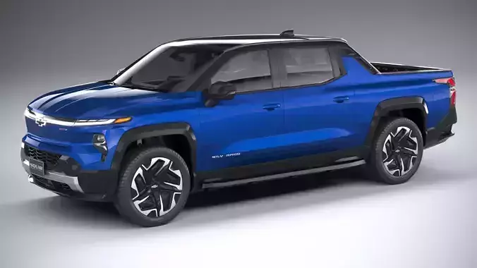 Chevrolet Silverado EV RST CG 2024 3D model