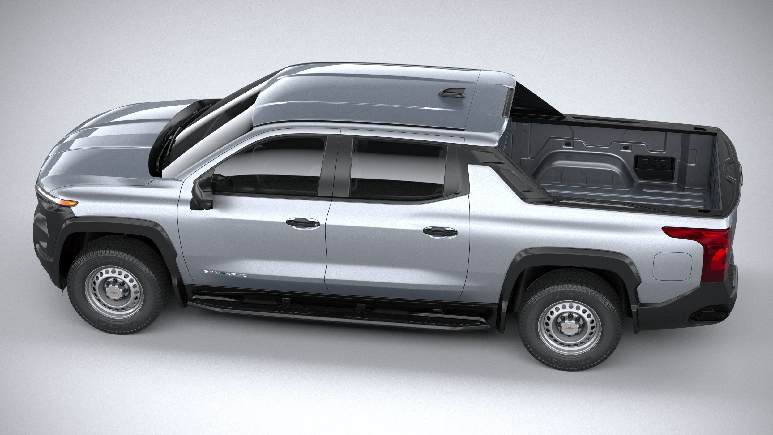 Chevrolet Silverado EV WT CG 2024 3D model_9