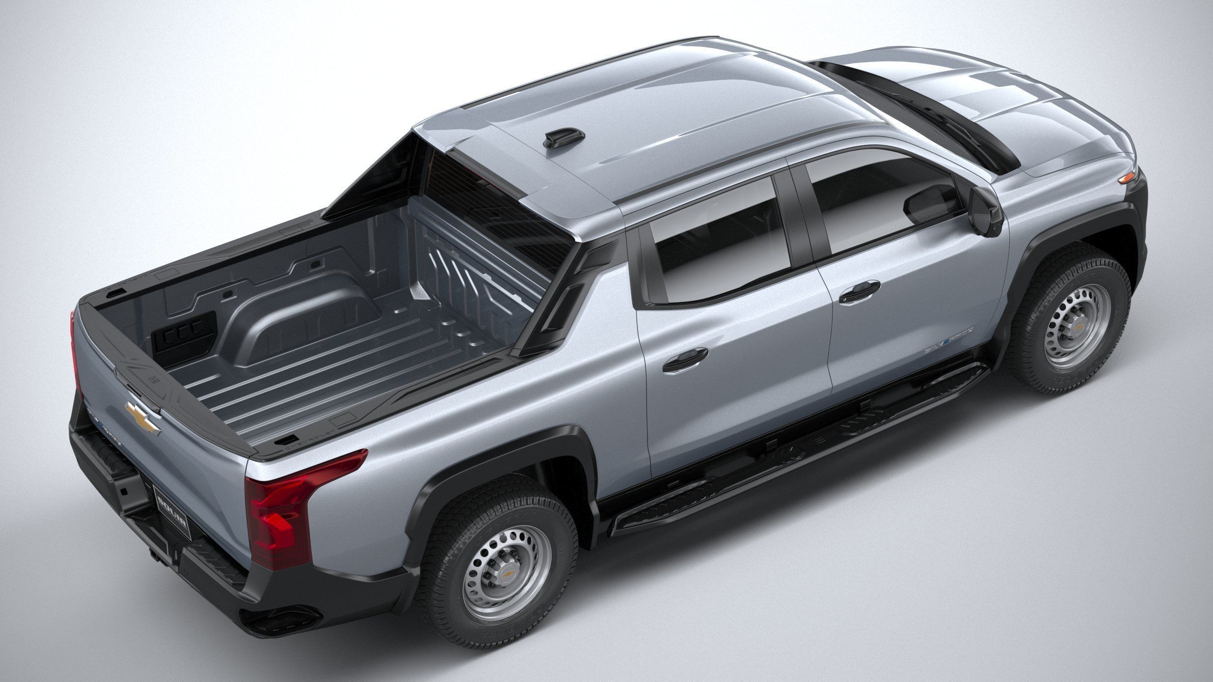 Chevrolet Silverado EV WT CG 2024 3D model_10