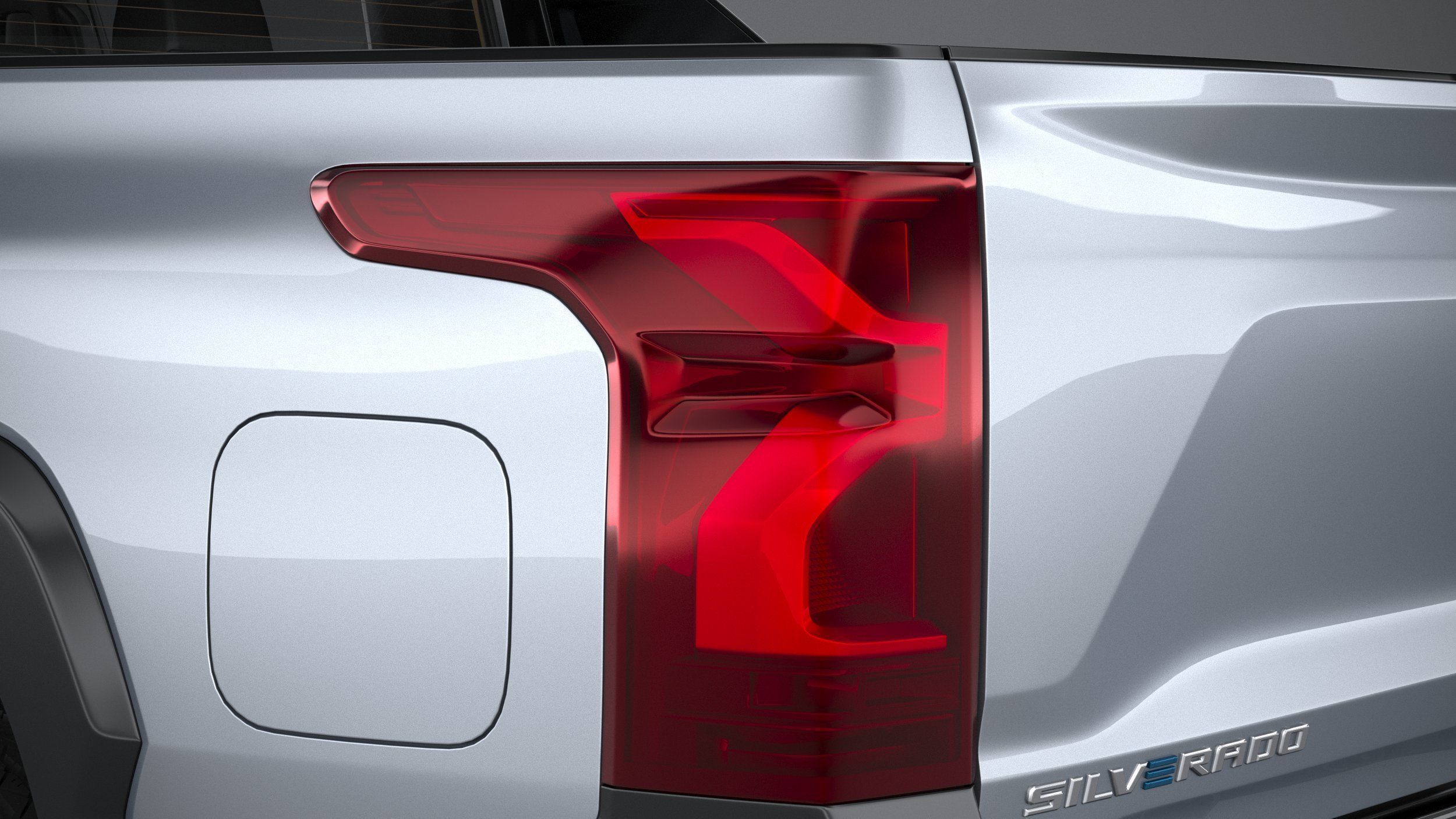 Chevrolet Silverado EV WT CG 2024 3D model_15