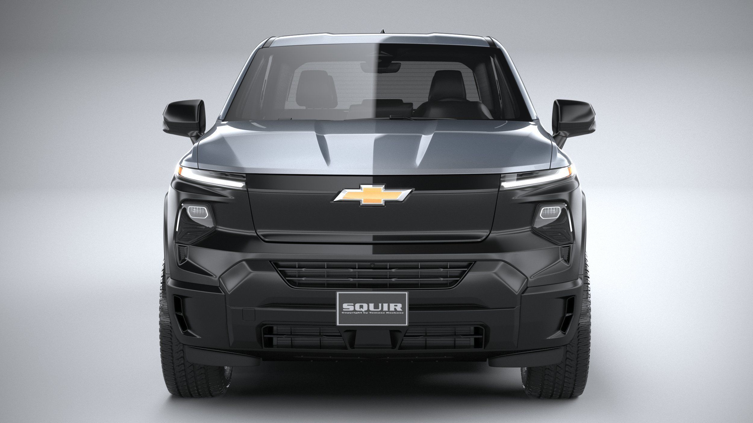 Chevrolet Silverado EV WT CG 2024 3D model_13