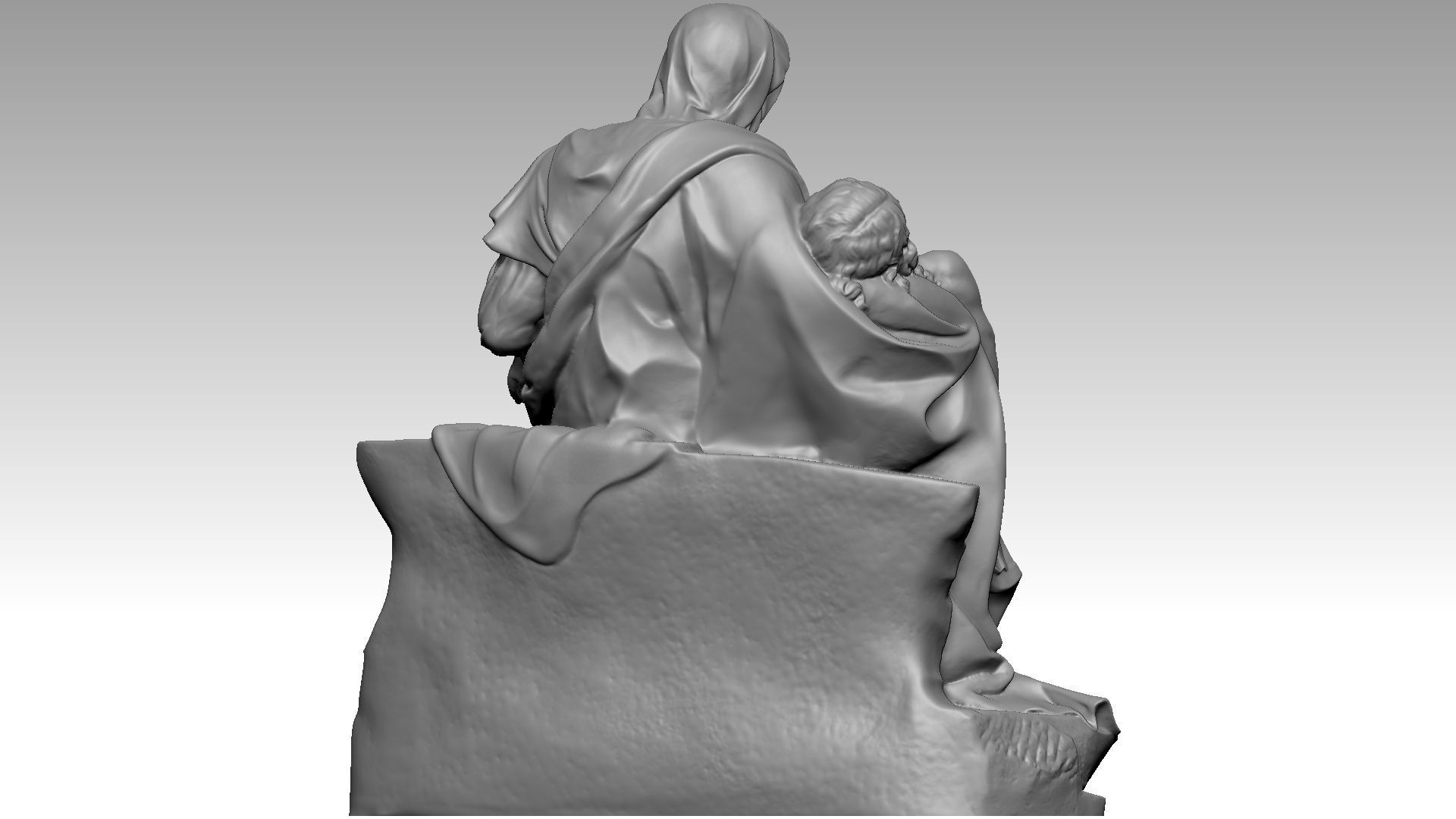La Pieta 3D print model_4