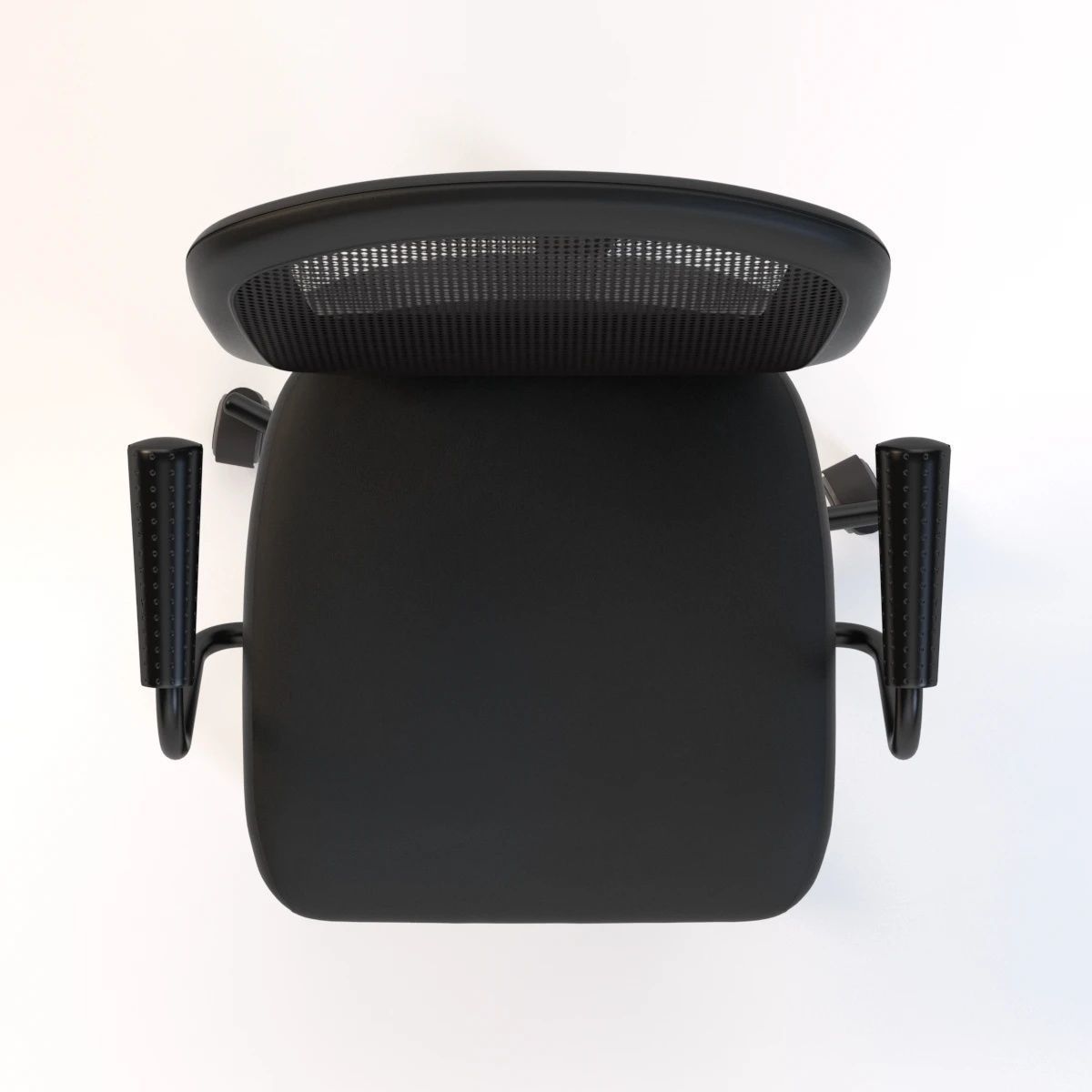 Ikea Flintan Nominell Swivel Chair With Armrests 3D model_4