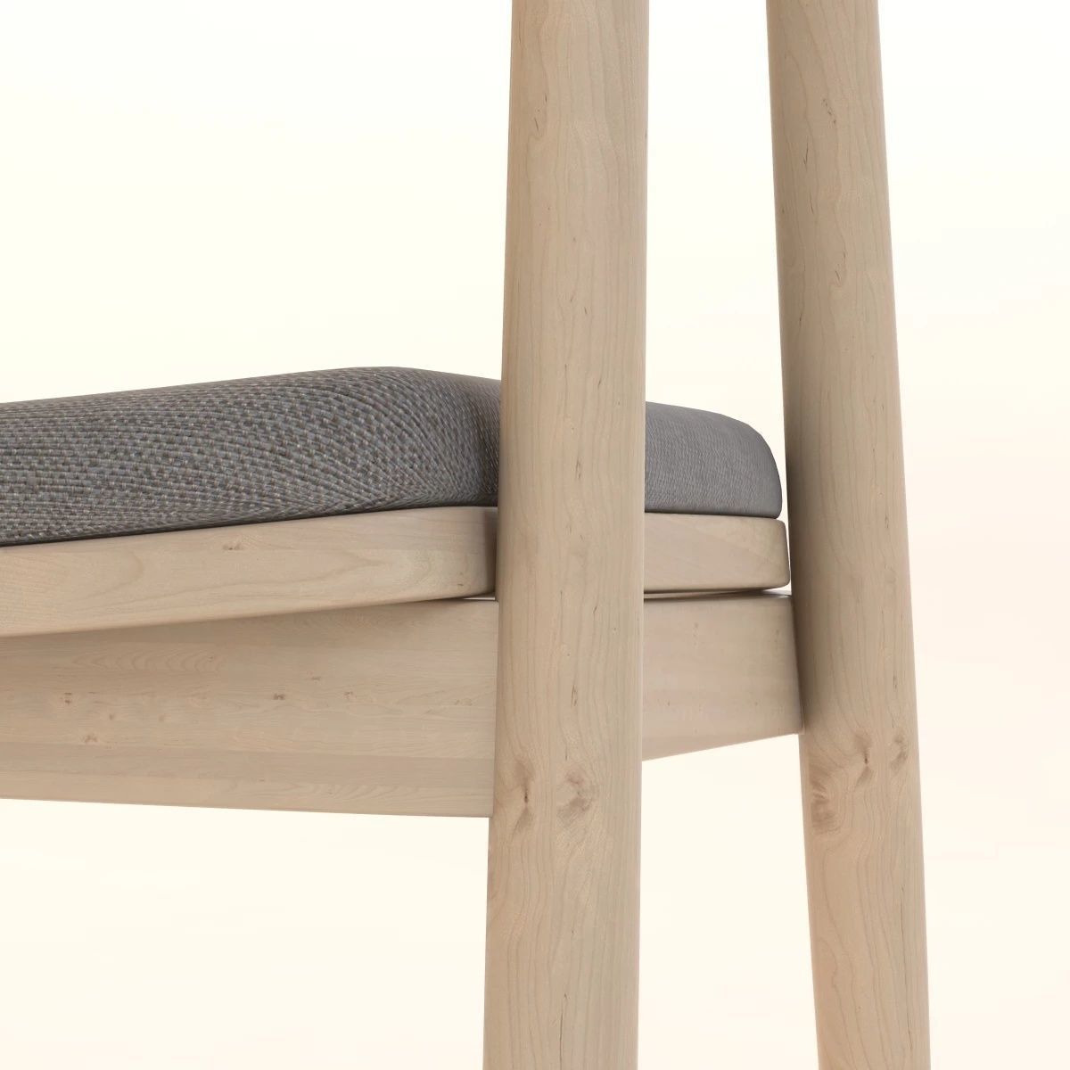 Hiroshima Lounge Chair 3D model_5