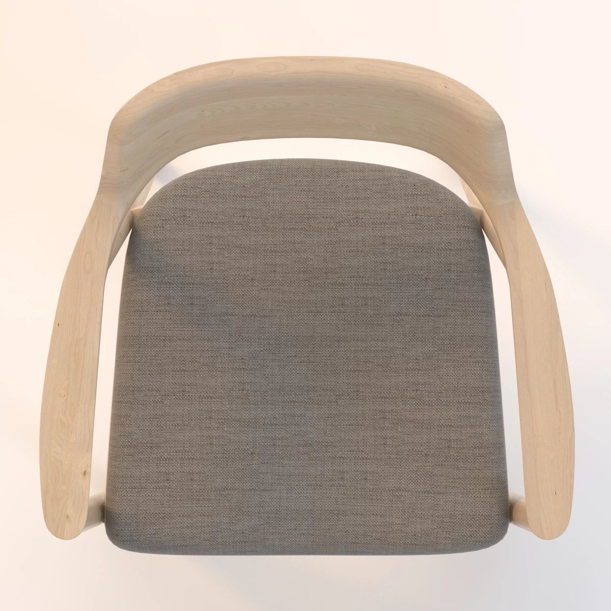 Hiroshima Lounge Chair 3D model_6