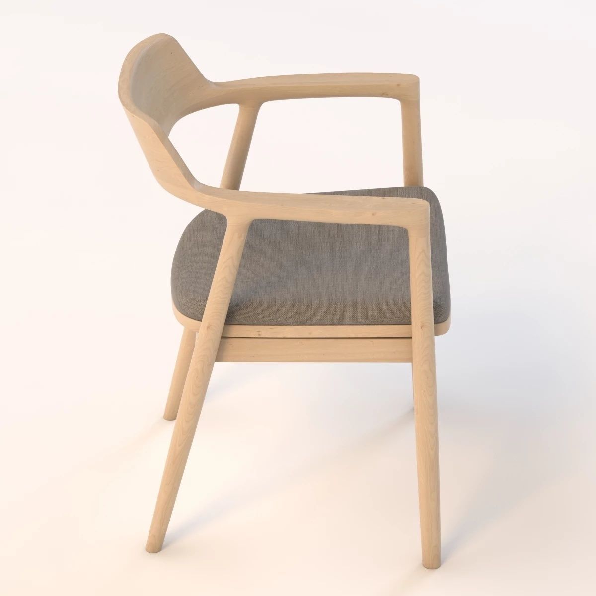 Hiroshima Lounge Chair 3D model_2