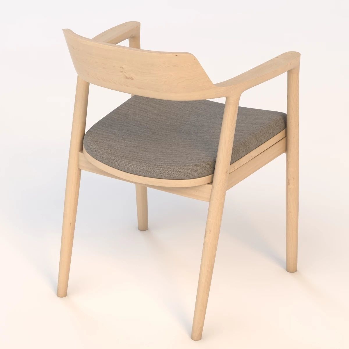 Hiroshima Lounge Chair 3D model_3