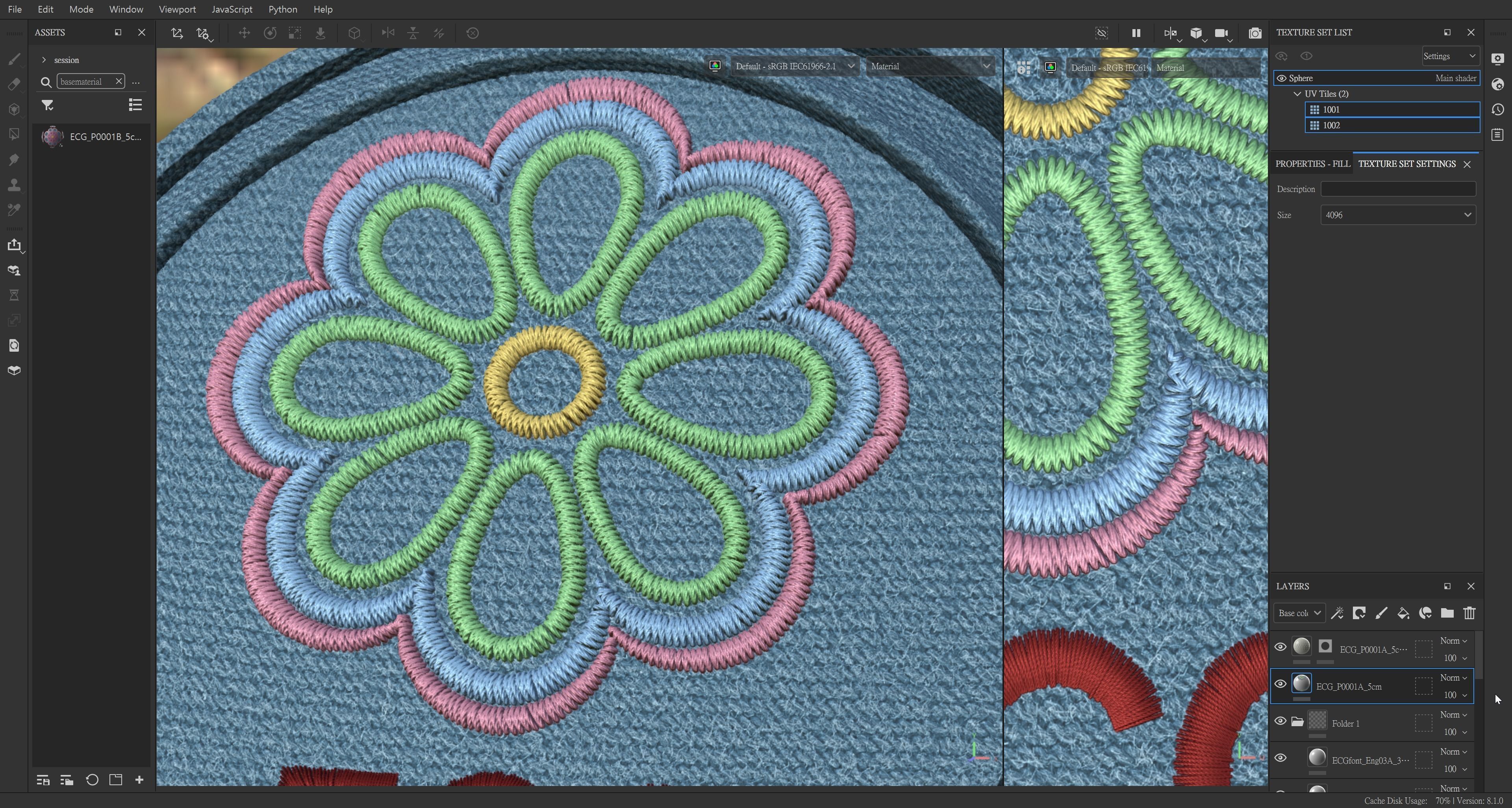 EmbroideryCG Pattern 0001B substance painter tools Texture_4