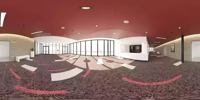 Hattiloo Theatre Lobby And Hallway Interior