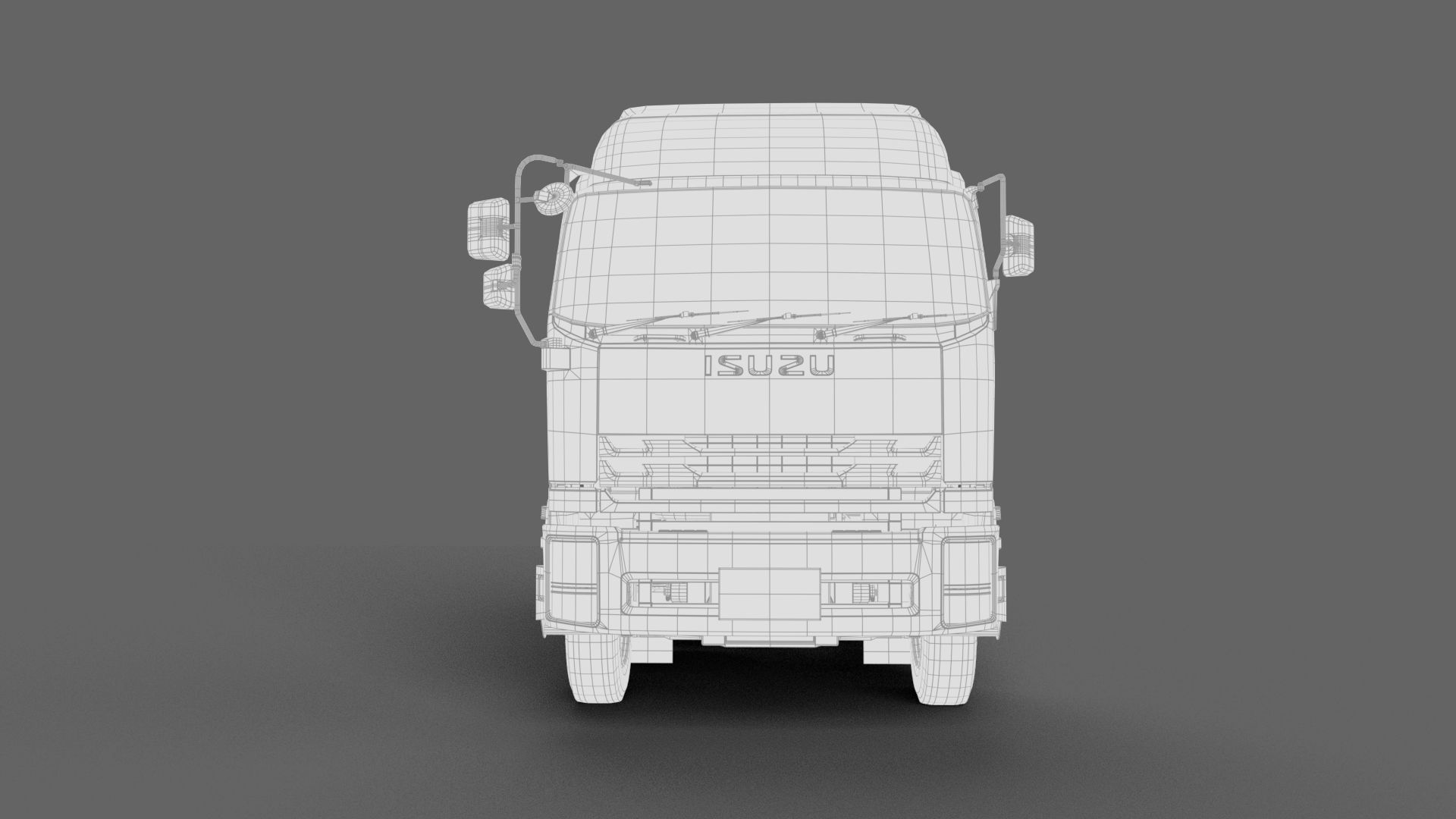 ISUZU DECA-GXZ360 3D model_19