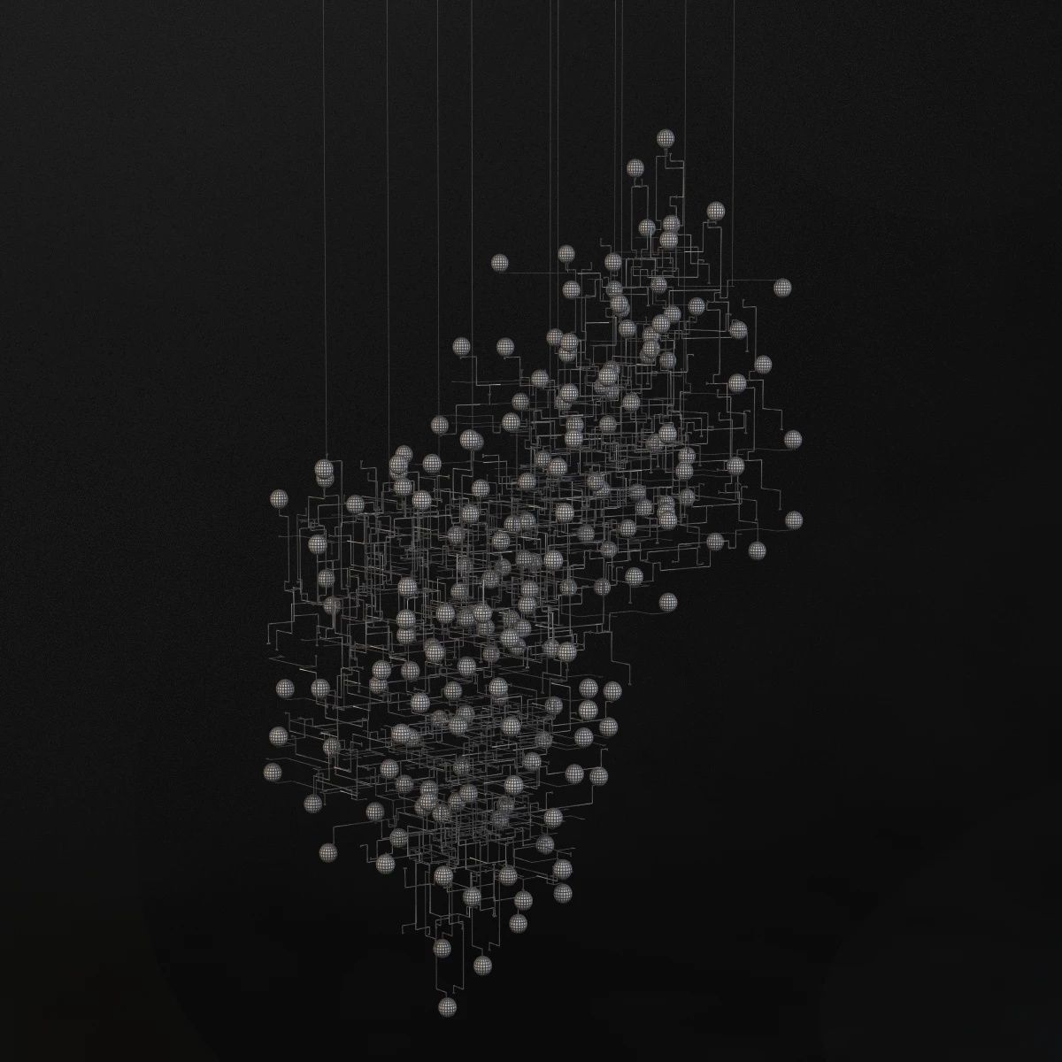 Fragile Future Iii Chandelier 3D model_1