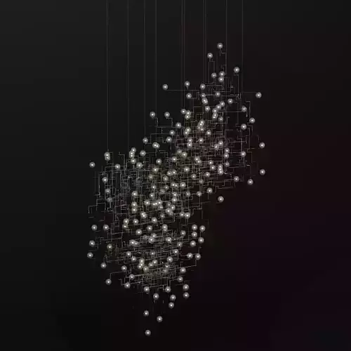 Fragile Future Iii Chandelier 3D model