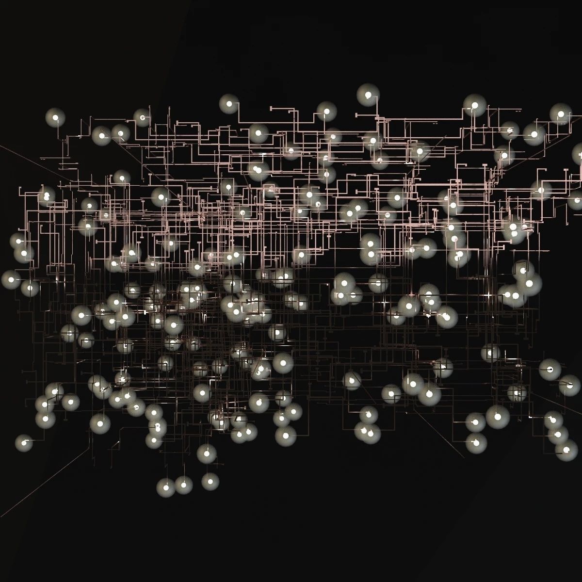Fragile Future Iii Chandelier 3D model_8