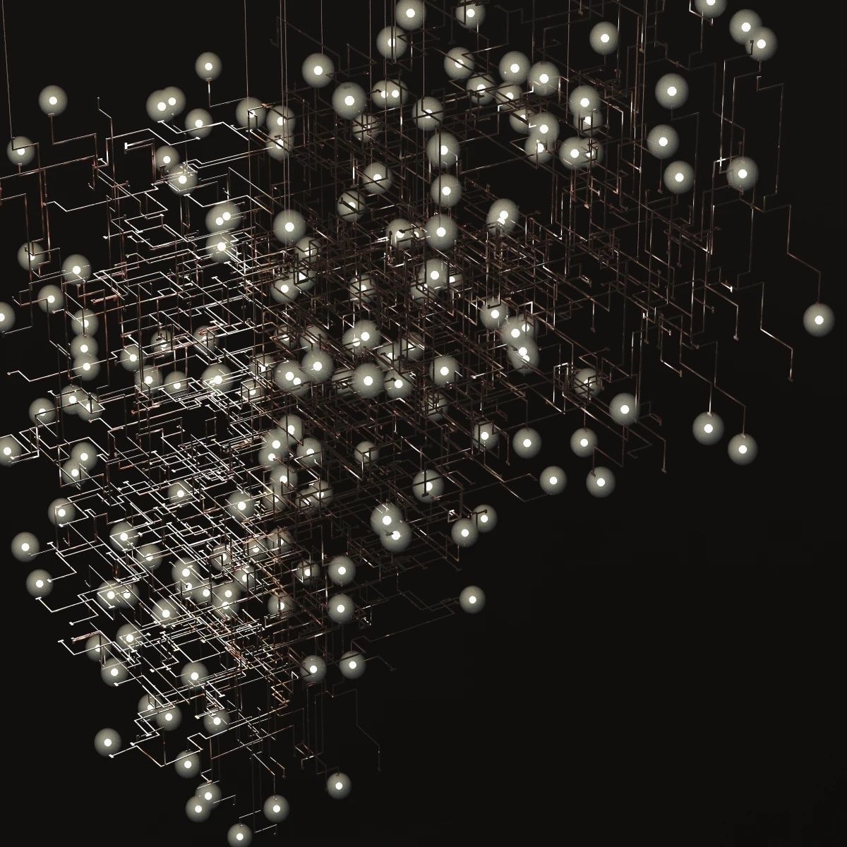 Fragile Future Iii Chandelier 3D model_6