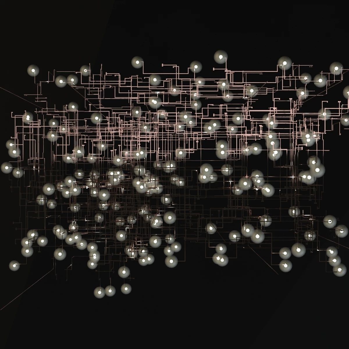 Fragile Future Iii Chandelier 3D model_7