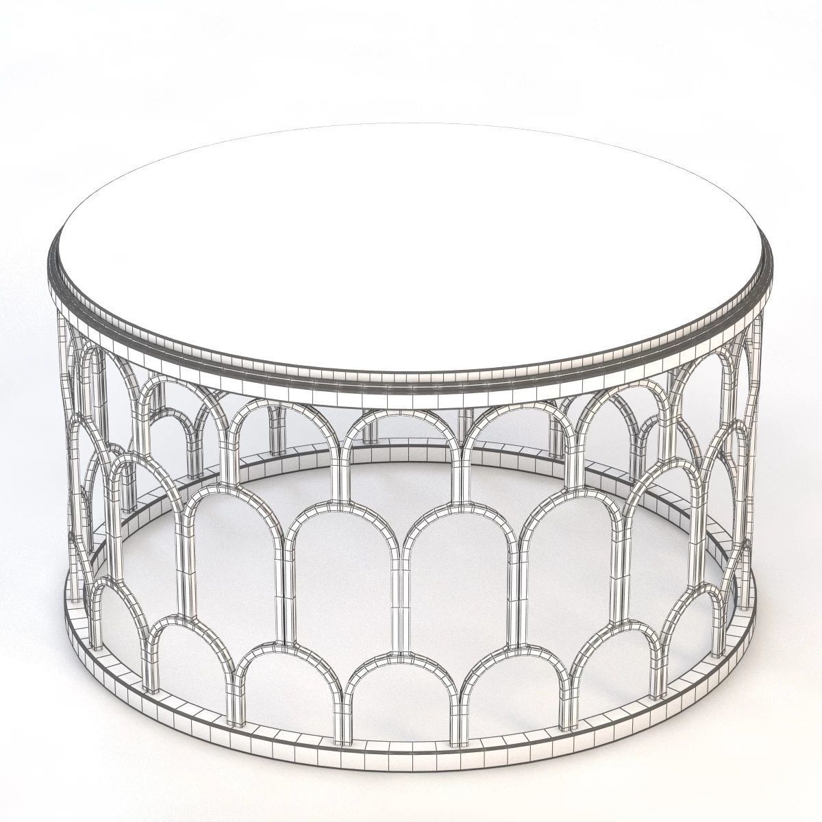 Dunand Coffee Table 3D model_9