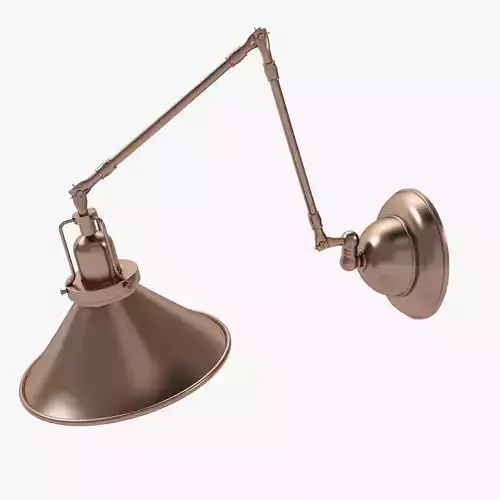 Detail Reed Swing Arm Wall Sconce