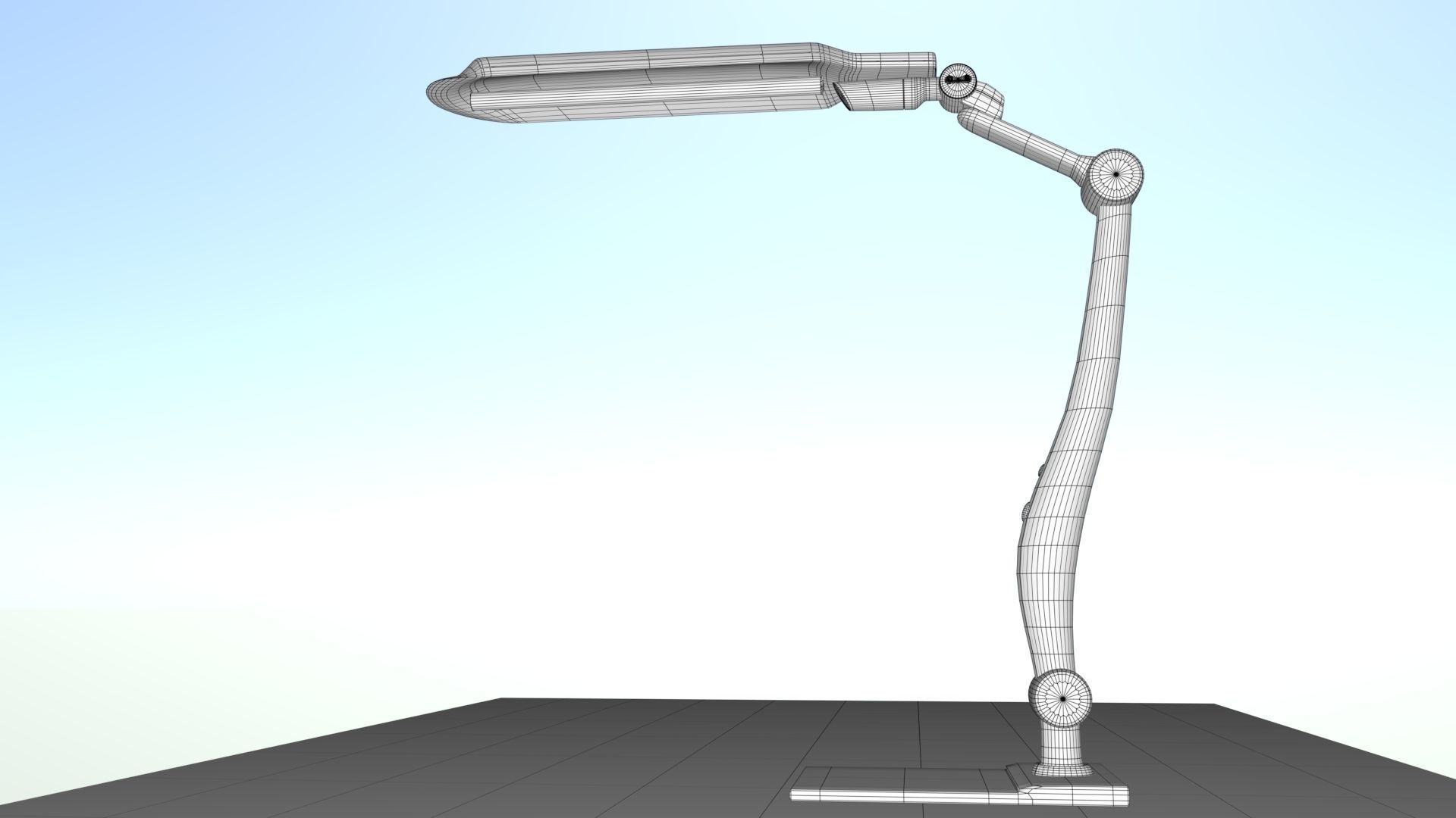 Desk lamp 3D model_6