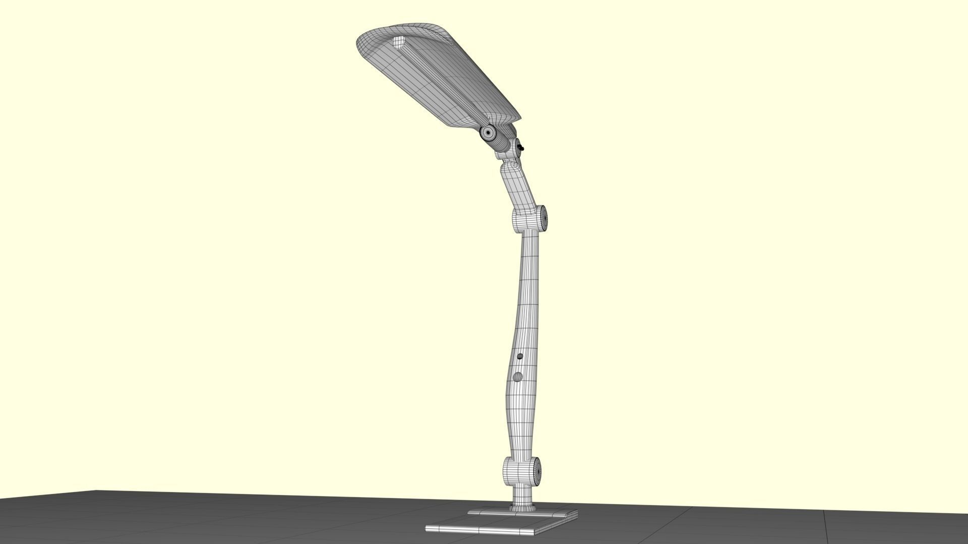 Desk lamp 3D model_8