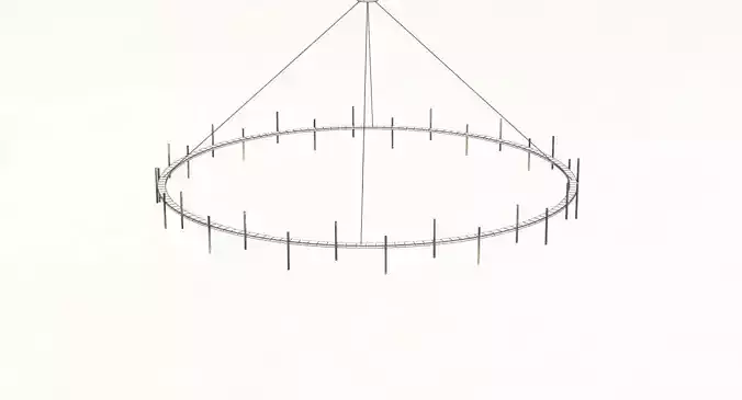 Circled Ceiling Pendant Light Lamp