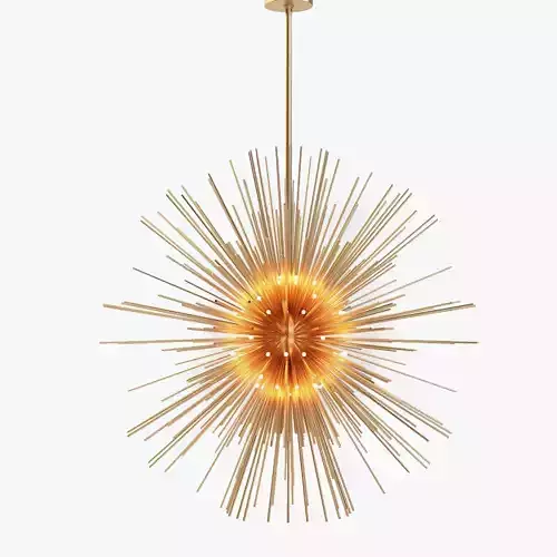 Astra Starburs Sputnik Quorum Satellite Kepler Sun Chandelier