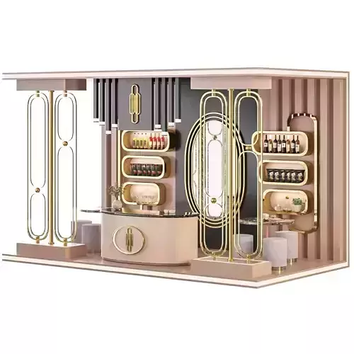 Luxury Cafe 21 3D model