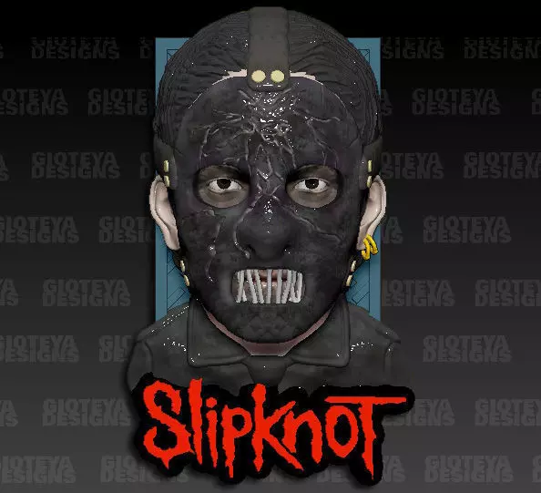 Slipknot Paul Gray 3D model_0