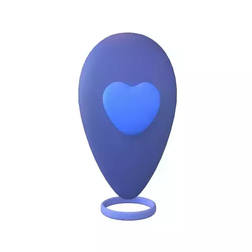Love Location Tag Icon v1 004