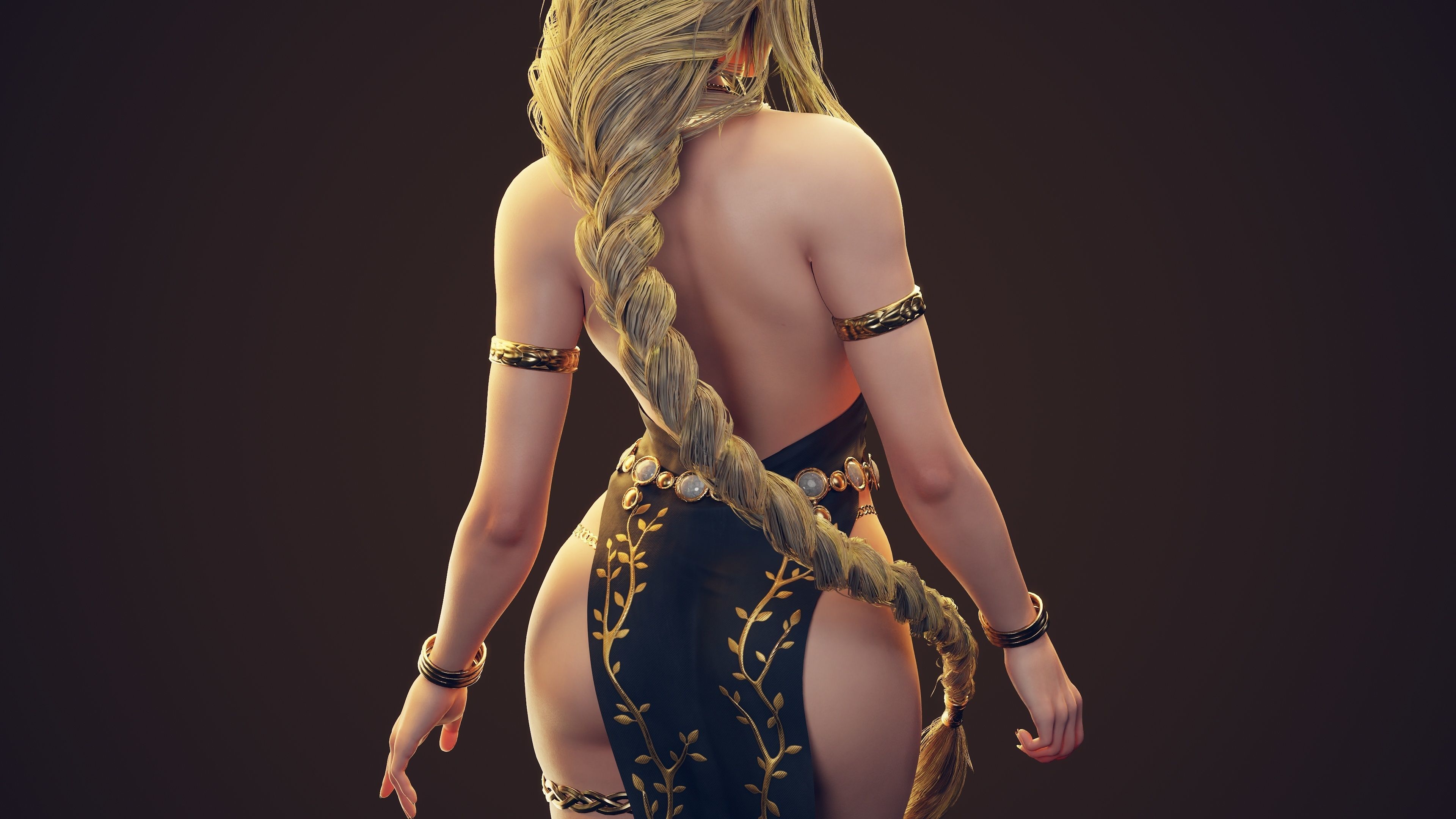 Queen Marika The Eternal - Game Ready Low-poly 3D model_8