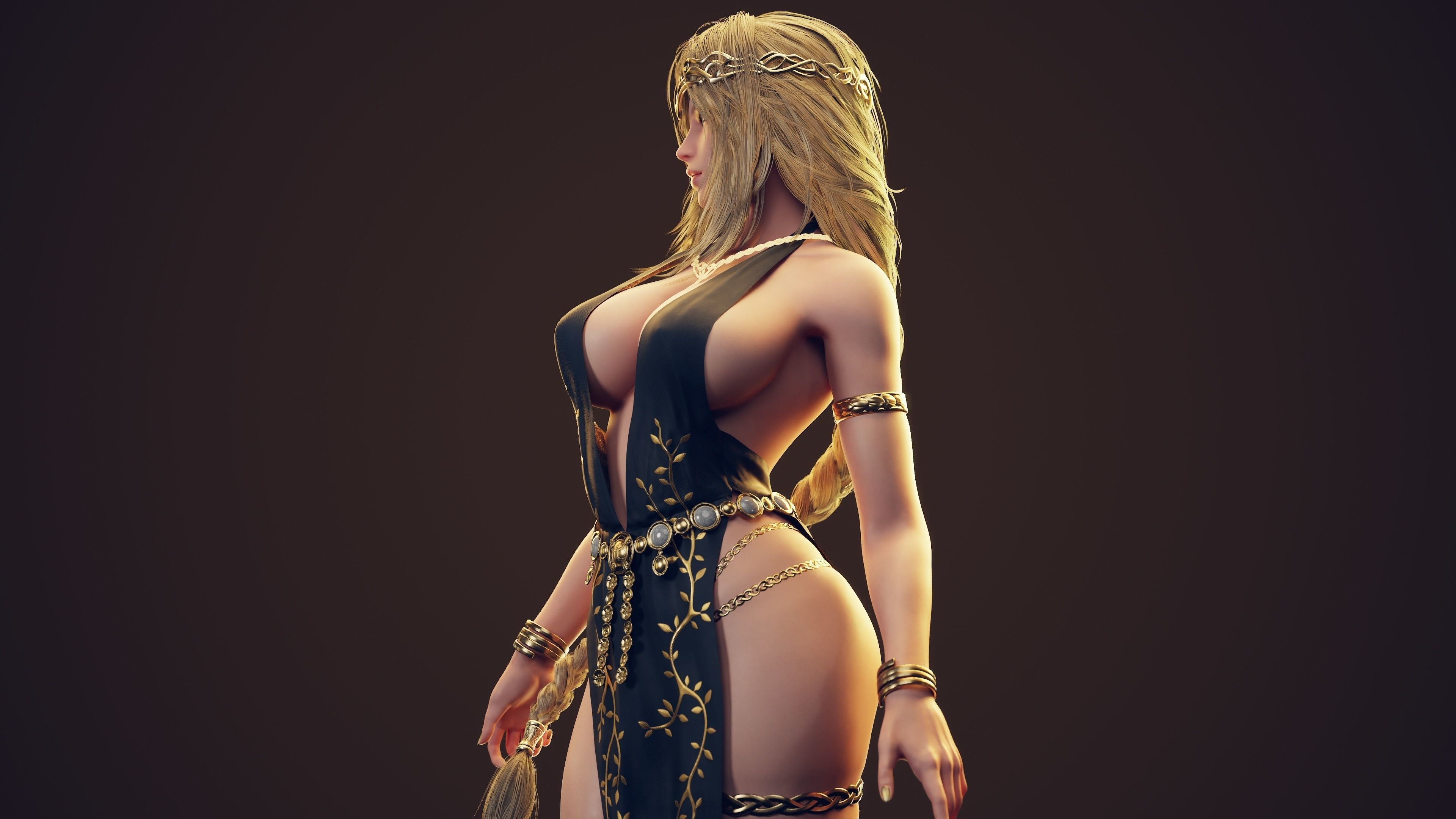 Queen Marika The Eternal - Game Ready Low-poly 3D model_5