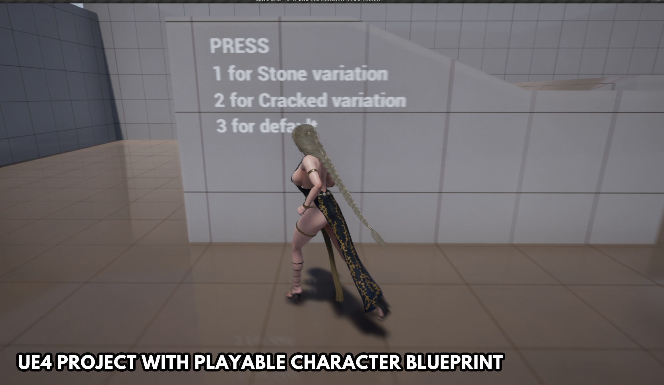 Queen Marika The Eternal - Game Ready Low-poly 3D model_17