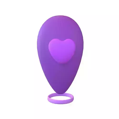 Love Location Tag Icon v1 007