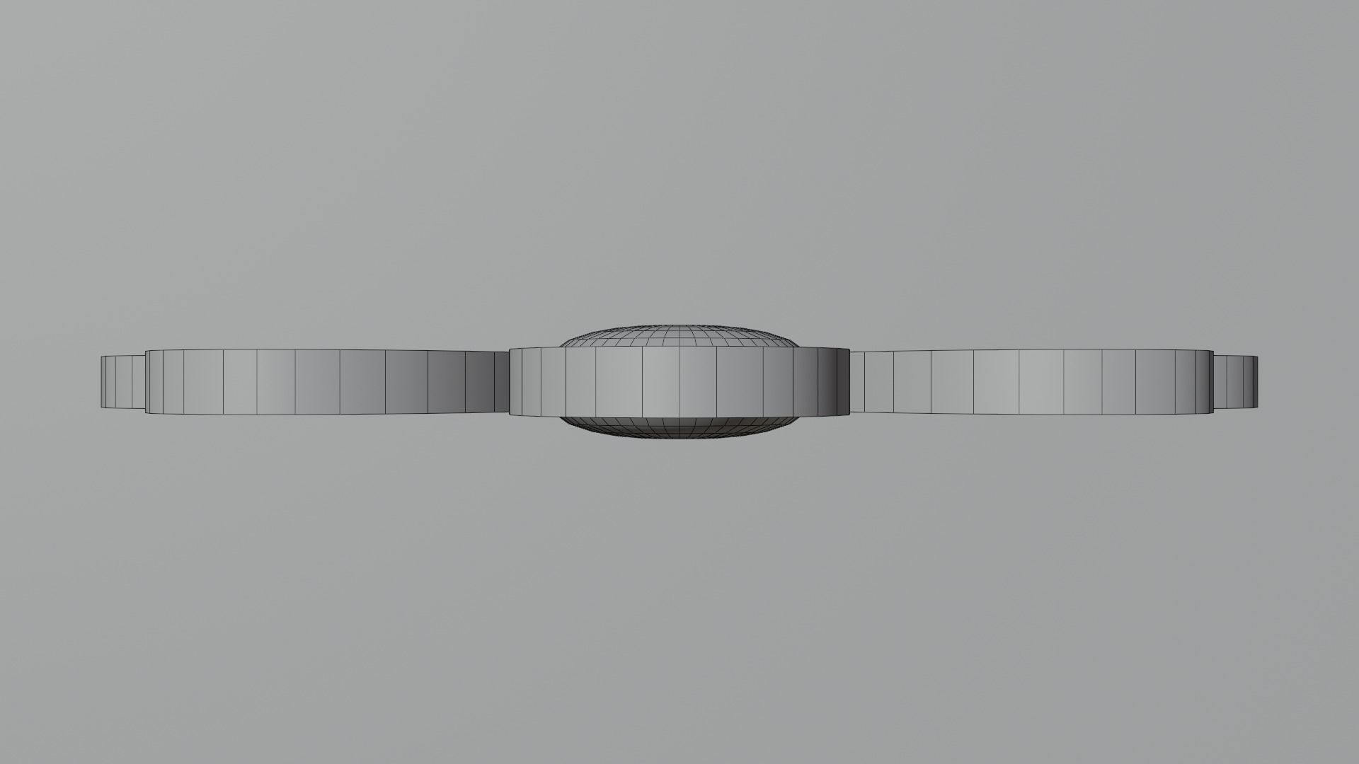 Half Flower earring 3D print model_11