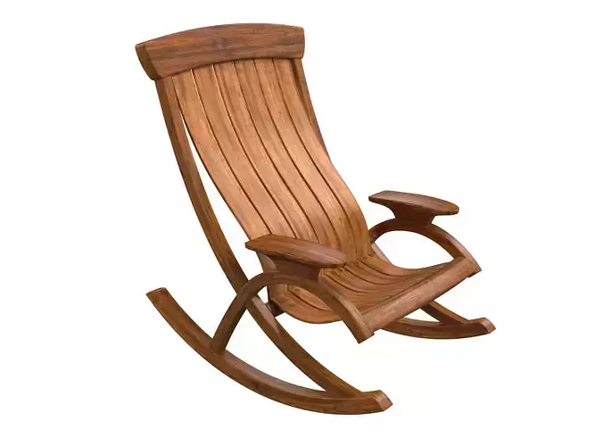 Wooden Rocking Chair 13990802