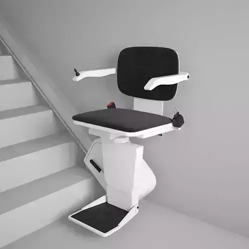 Stair lift chair 3D model