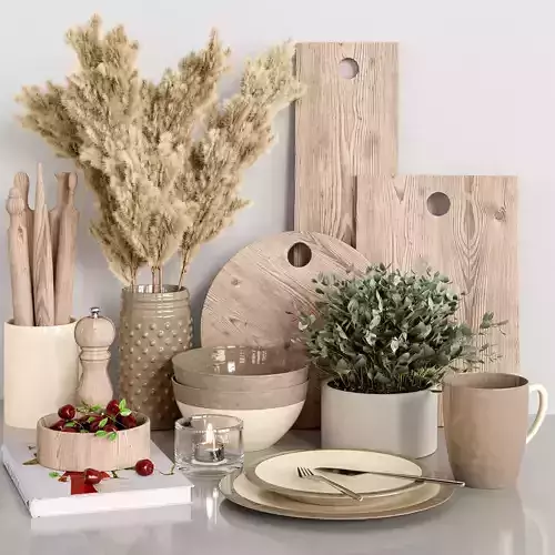 Kitchen decor set 01