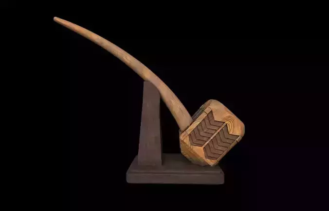 Thorin Oakenshield Pipe 3d digital download 3D print model