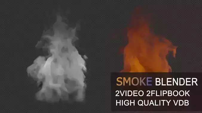 Rising Smoke 3D model Animation