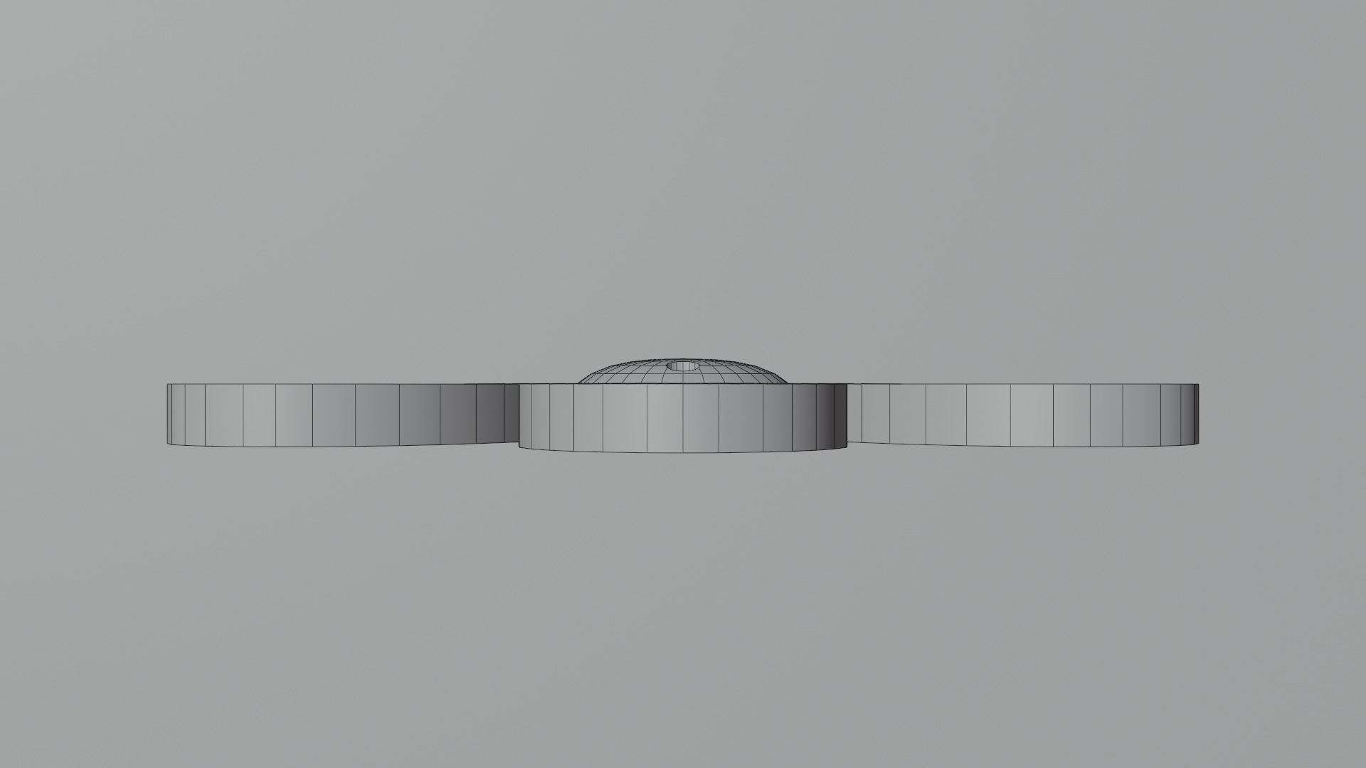 Semi Flower earring 3D print model_5